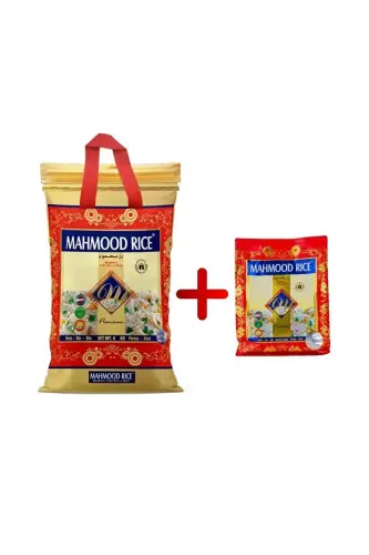 Basmati Pirinç 4 Kg ve Basmati Pirinç 900 gr 1121 - Mahmood Rice