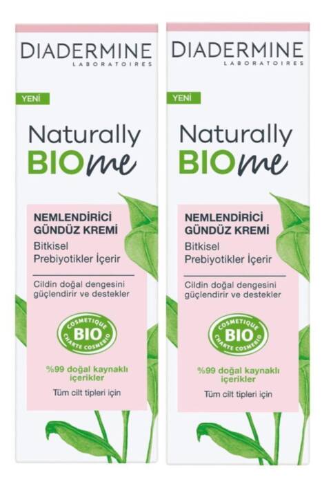 2 Li Naturally Bio Me Nemlendirici Gündüz Kremi 50 ml - 1