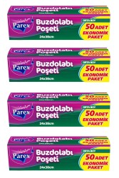50 li Orta Boy Buzdolabı Poşeti X 4 Adet - Parex