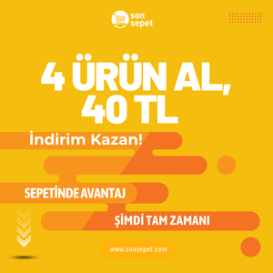4 Ürün Al, 40 TL İndirim Kazan!