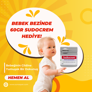 Bebek Bezinde 60gr Sudocrem Hediye!