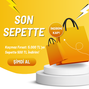  Kaçmaz Fırsat: 5.000 TL'ye Sepette 500 TL İndirim! 