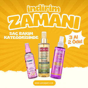 Saç Bakım Kategorisinde 3 Al 2 Öde!