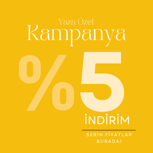 Yaza Özel %5 İndirim Kampanyası <3