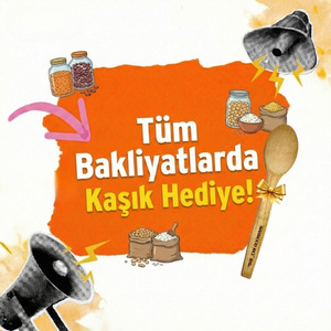  Tüm Bakliyatlarda Kaşık Hediye! 