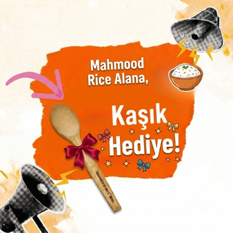 Mahmood Rice Kaşık Hediye!