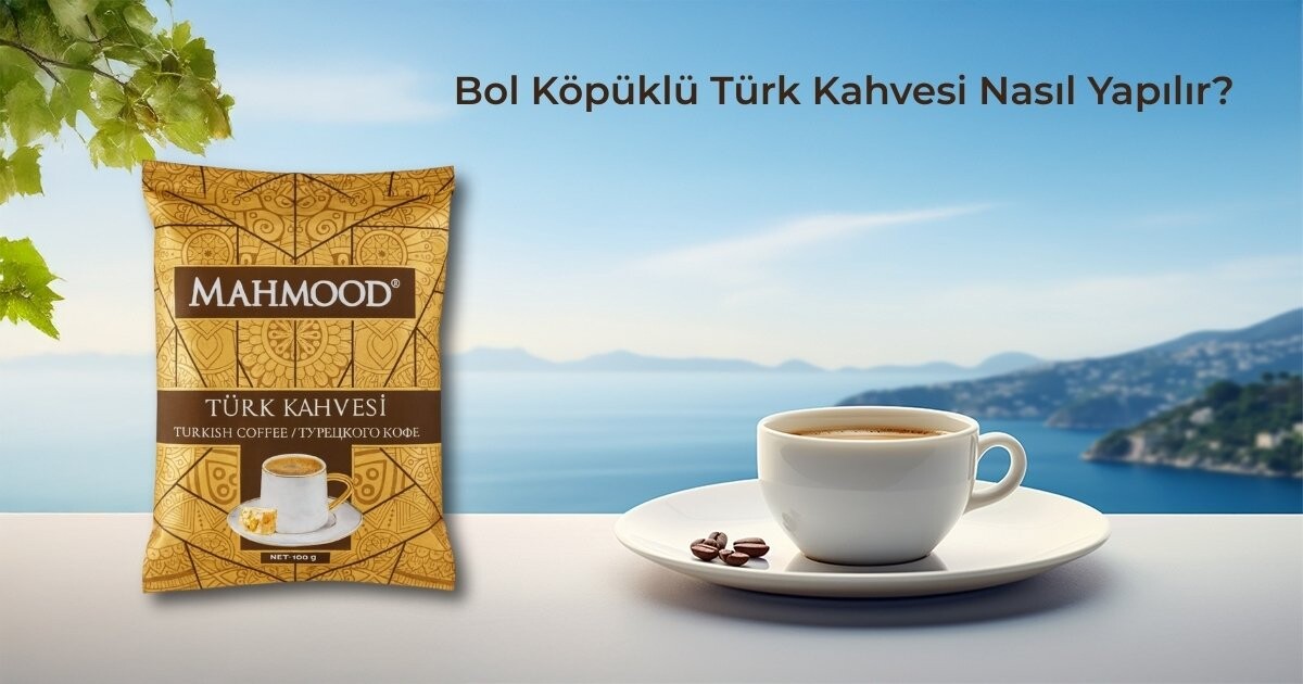 Bol Köpüklü Türk Kahvesi Nasıl Yapılır?