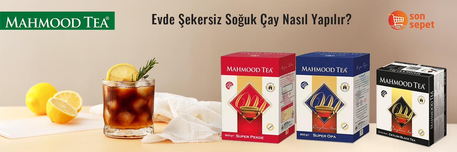 Evde Şekersiz Soğuk Çay Nasıl Yapılır? Kolay ve Sağlıklı!