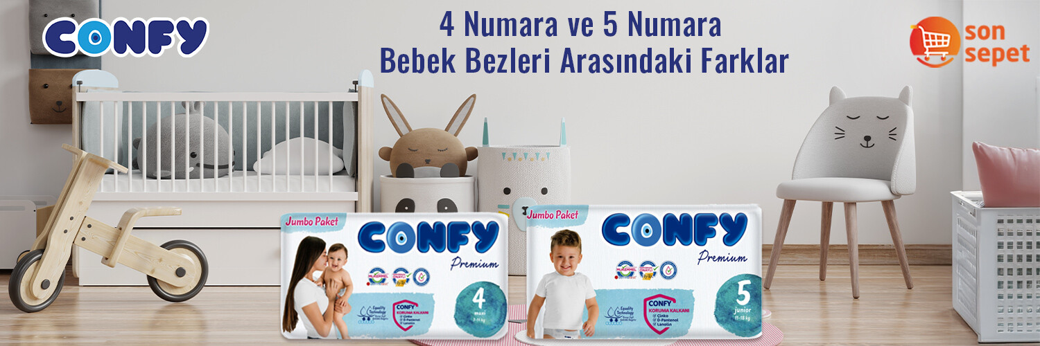 4 Numara ve 5 Numara Bebek Bezleri Arasındaki Farklar