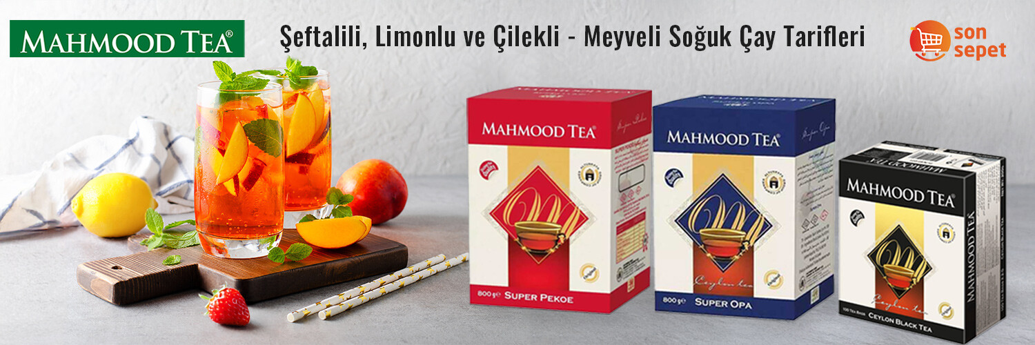 Meyveli Soğuk Çay Tarifleri - Şeftalili, Limonlu ve Çilekli