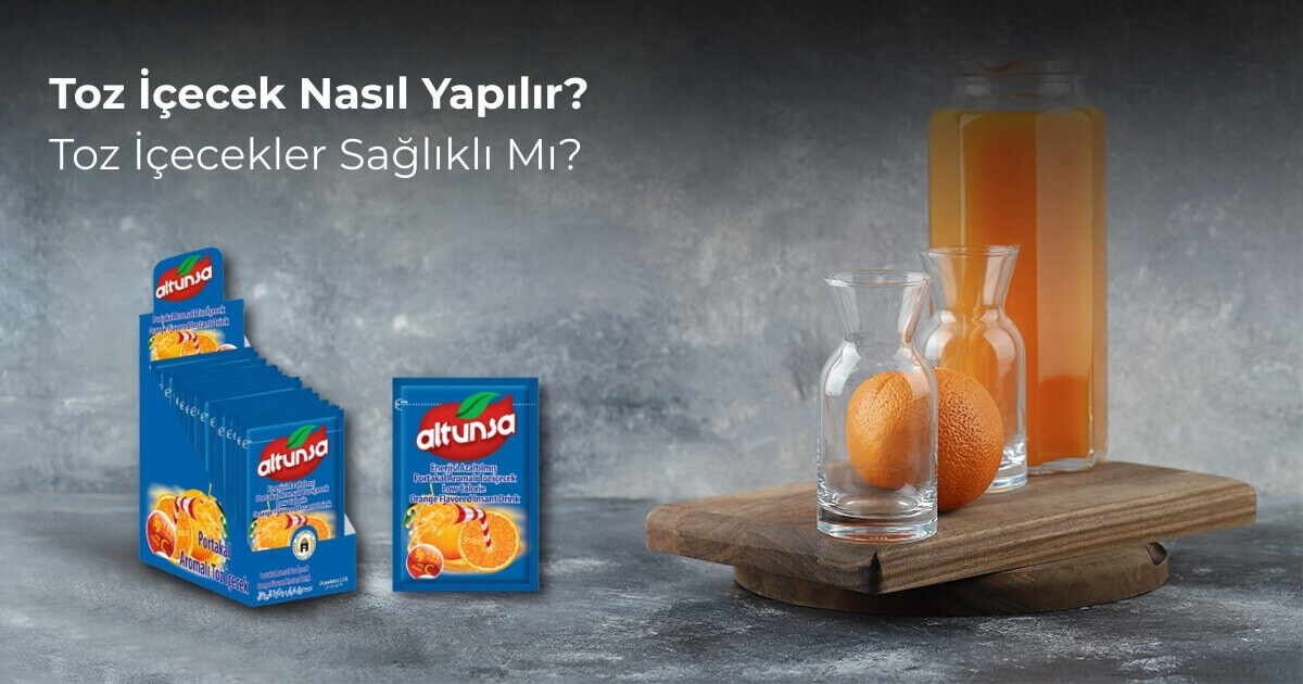 Toz İçecek Nasıl Yapılır? Toz İçecekler Sağlıklı Mı?