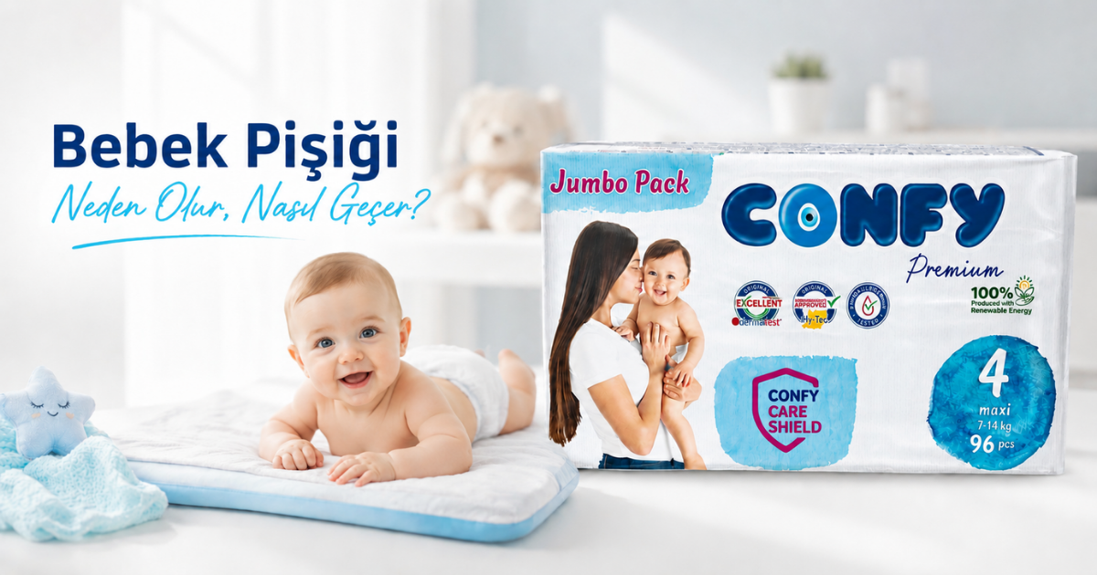 Bebek Pişiği Neden Olur, Nasıl Geçer? Önleme ve Bakım Rehberi