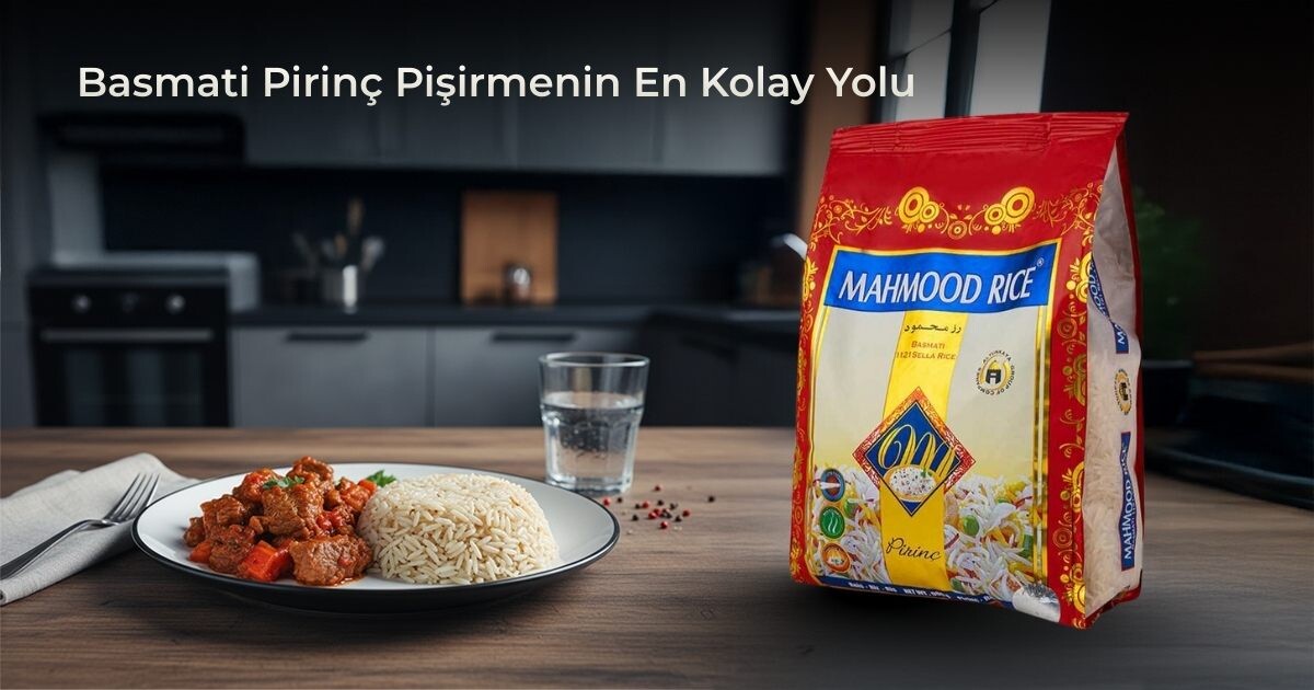 Basmati Pirinç Pişirmenin En Kolay Yolu
