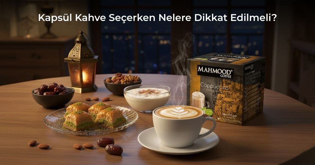 Kapsül Kahve Seçerken Nelere Dikkat Edilmeli?