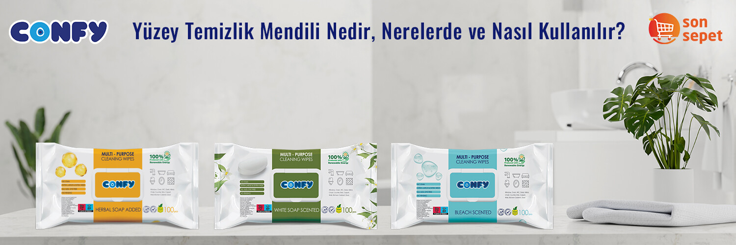 Yüzey Temizlik Mendili Nedir, Nerelerde ve Nasıl Kullanılır?