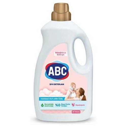 ABC Bebeklere Hassas Ciltlere Özel Sıvı Çamaşır Deterjanı 1,5 LT - 1