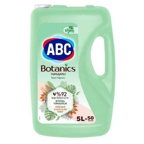 ABC Botanics Soft Nisan Yağmuru Konsantre Yumuşatıcı 5 LT - 1
