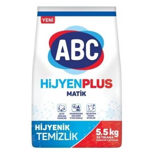 ABC Matik Hijyen Plus Çamaşır Makinesi Deterjanı 5,5 KG - 1