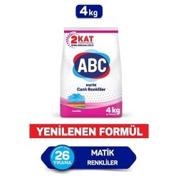 ABC Toz Deterjan Canlı Renkliler 4 KG - 2