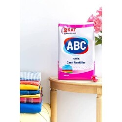 ABC Toz Deterjan Canlı Renkliler 4 KG - 3