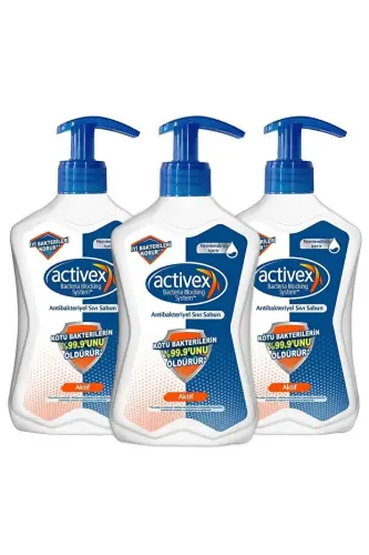 Activex Sıvı Sabun Aktif 3 x 500 ML - Activex