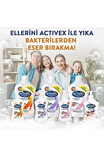 Activex Sıvı Sabun Hassas 500 ml x 2 Adet - 3