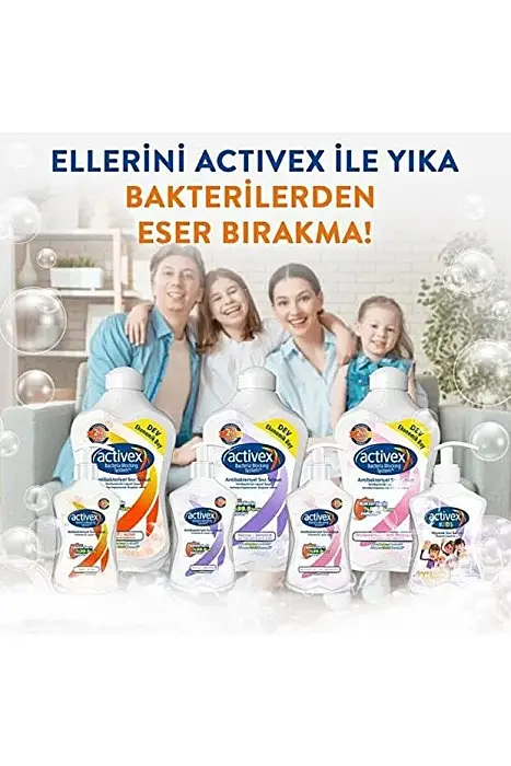 Activex Sıvı Sabun Hassas 500 ml x 2 Adet - 3