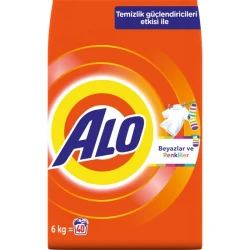 ALO Çamaşır Tozu Beyazlar ve Renkliler İçin 6 KG - 2