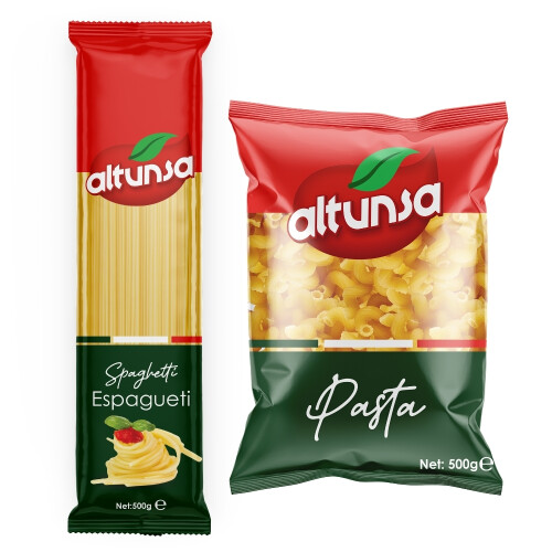 Altunsa 2’li Makarna Seti – Spaghetti ve Klasik Makarna 500 G - Altunsa