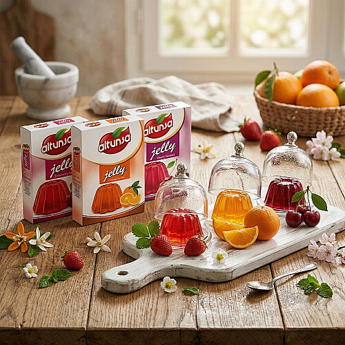 Altunsa Aromalı Jel 3’lü Set 85 Gr (Portakal - Çilek - Kiraz) - 2