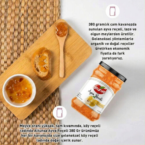 Altunsa Ayva Reçeli 380 Gr - 3