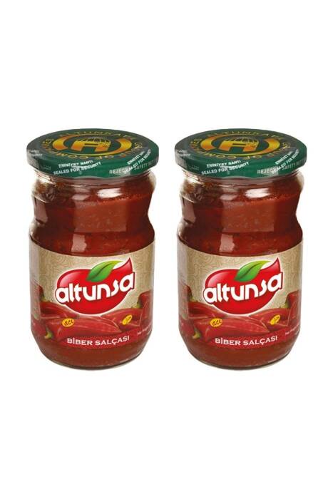 Altunsa Acı Biber Salçası 650 Gr x 2 Adet - 1