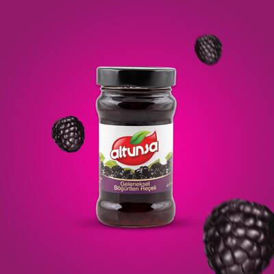 Altunsa Böğürtlen Reçeli 380 Gr - 2