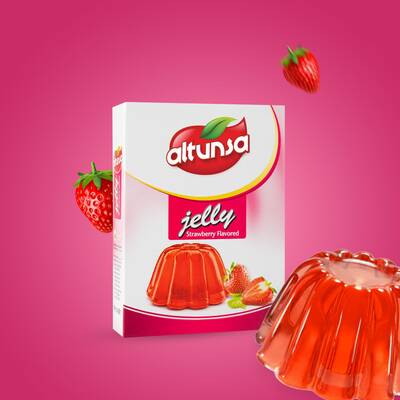 Altunsa Çilek Aromalı Jöle 85 G - 2