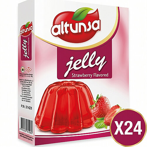 Altunsa Çilek Aromalı Jel 85 G x 24 Adet 1 KOLİ - 2