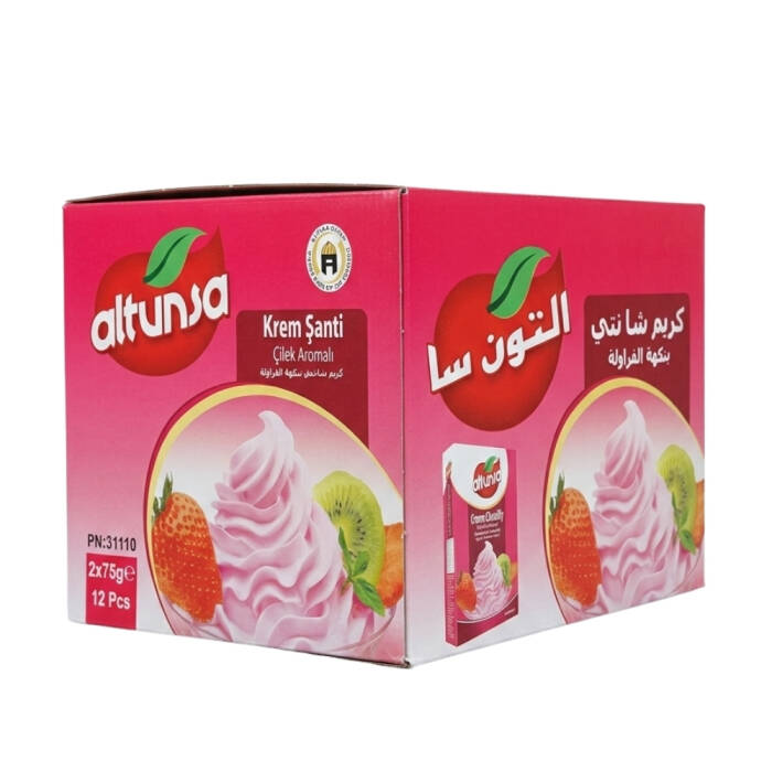 Altunsa Çilekli Krem Şanti 150 G X 12 Adet 1 KOLİ - 1