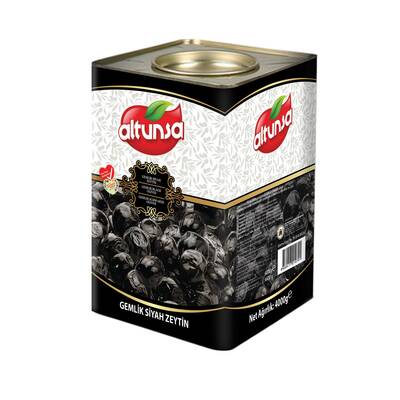 Altunsa Siyah Zeytin Gemlik Teneke 4 Kg - 1