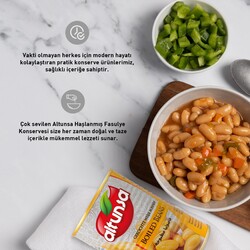 Altunsa Haşlanmış Fasulye Konservesi 400 Gr - 4
