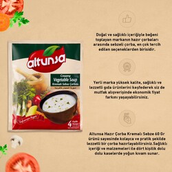 Altunsa Hazır Çorba Kremalı Sebze 60 G - 4