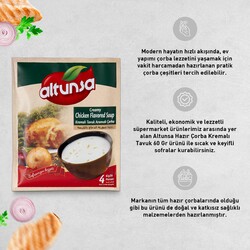 Altunsa Hazır Çorba Kremalı Tavuk 60 Gr - 3
