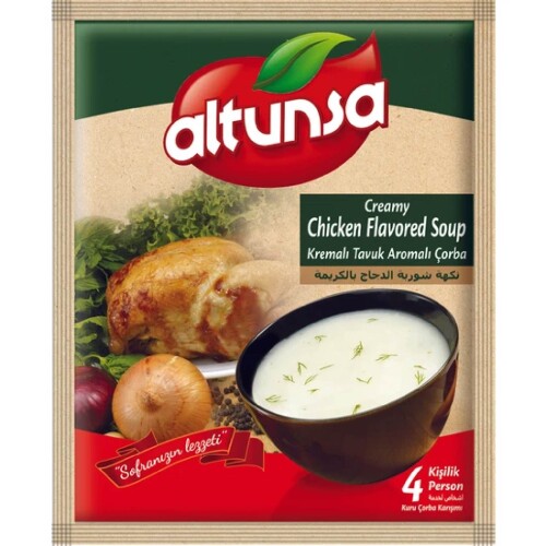 Altunsa Hazır Çorba Kremalı Tavuk 60 G 