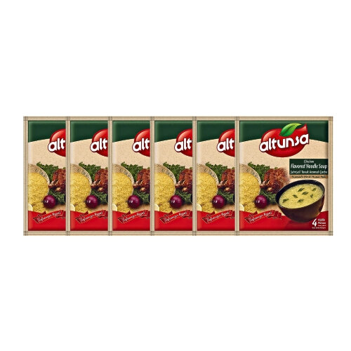 Altunsa Hazır Çorba Şehriyeli Tavuk 6 lı 60 G - Altunsa
