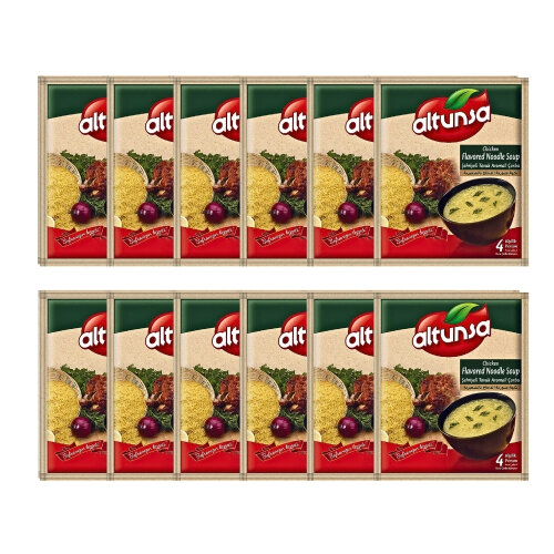 Altunsa Hazır Çorba Şehriyeli Tavuk 60 G 12 Lİ Paket 
