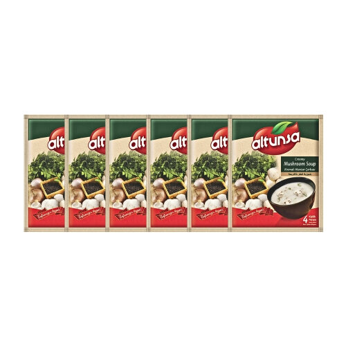Altunsa Hazır Kremalı Mantar Çorbası 6 lı 60 G - Altunsa