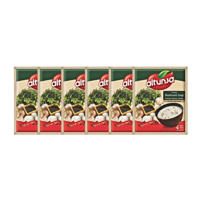 Altunsa Hazır Kremalı Mantar Çorbası 6 lı 60 G - 1