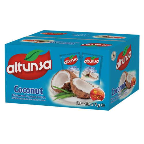 Altunsa Hindistan Cevizi Aromalı Soğuk Toz İçecek 9 G x 24 Adet 1 KOLİ - Altunsa