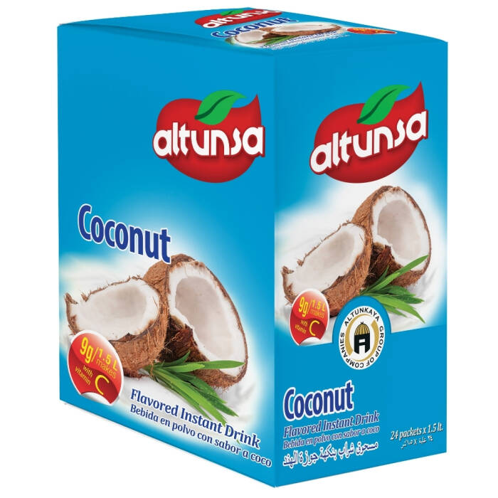 Altunsa Hindistan Cevizi Aromalı Soğuk Toz Içecek 9 gr X 24 Adet - 1
