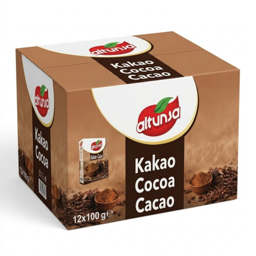 Altunsa Kakao 100 G X 12 Adet x 1 KOLİ - Altunsa