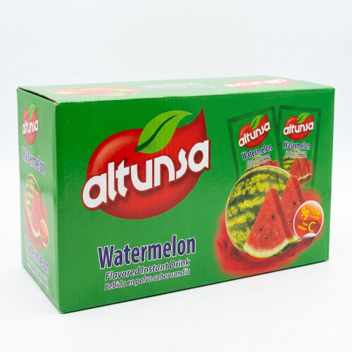 Altunsa Karpuz Aromalı Soğuk Toz İçecek 9 G x 24 Adet 1 KOLİ - Altunsa