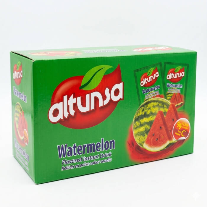 Altunsa Karpuz Aromalı Soğuk Toz İçecek 9 G x 24 Adet 1 KOLİ - 1